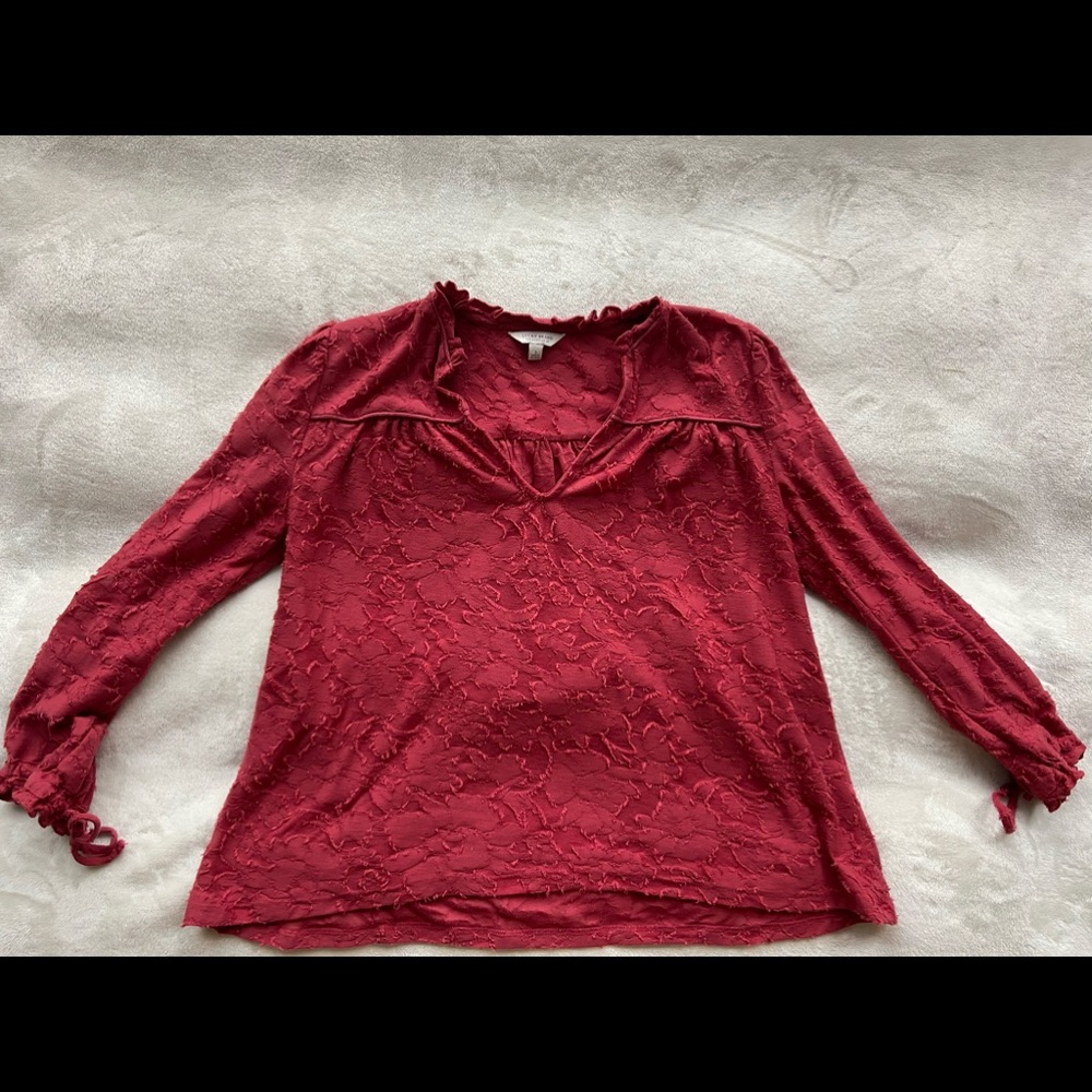 Lucky Brand Pink Blouse